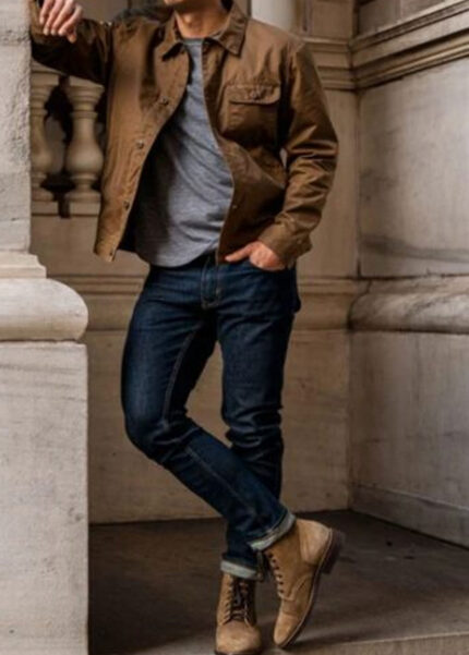 Vintage waxed Field Jacket